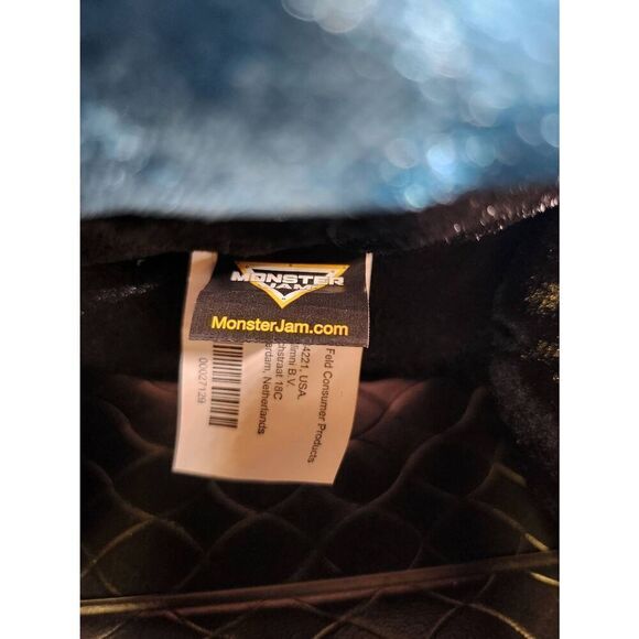 Monster Jam Megalodon Shark Monster Truck Plush 17" Jumbo #A29 - Picture 7 of 9